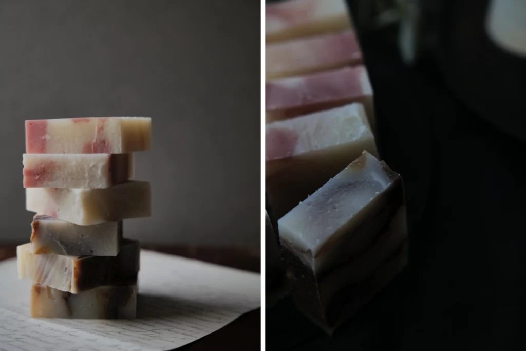 たくさんのマルセイユ石鹸